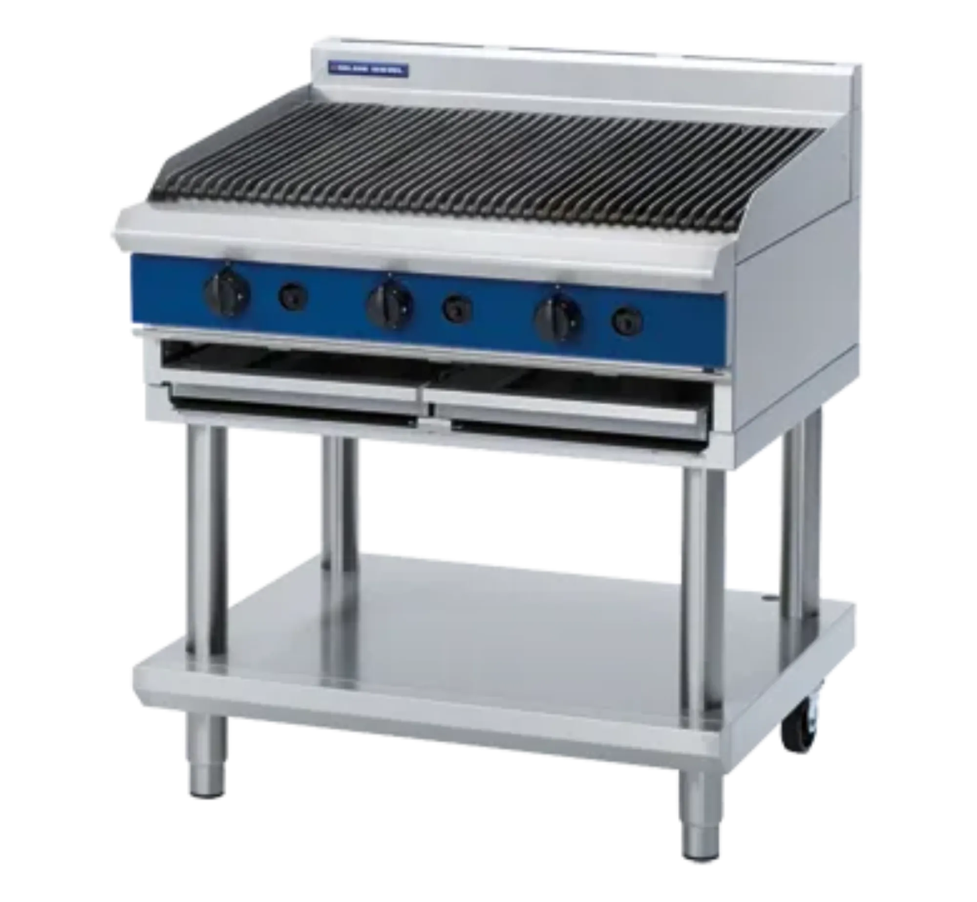 Picture of Blue Seal Evolution Series G596-LS - 900mm Gas Chargrill Leg Stand