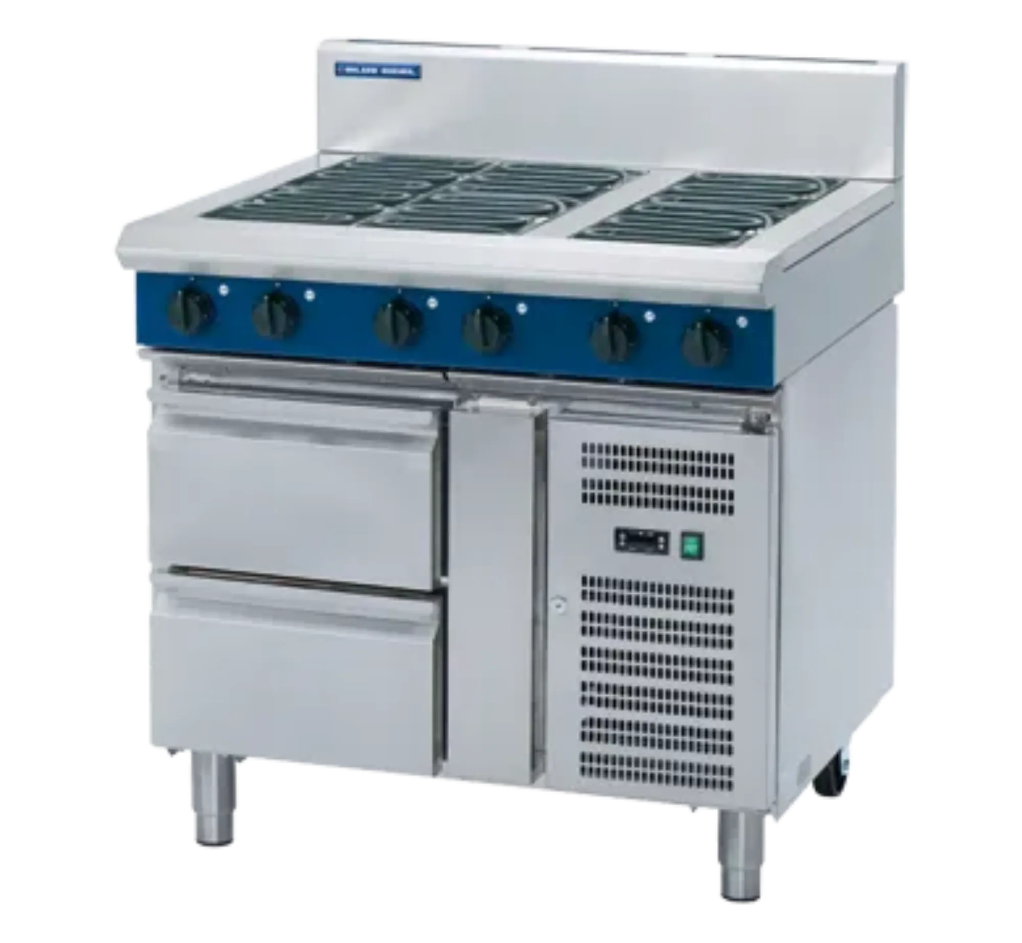 Picture of Blue Seal Evolution Series E516-RB - 900mm Electric Cooktop Refrigerated Base - E516RBOG