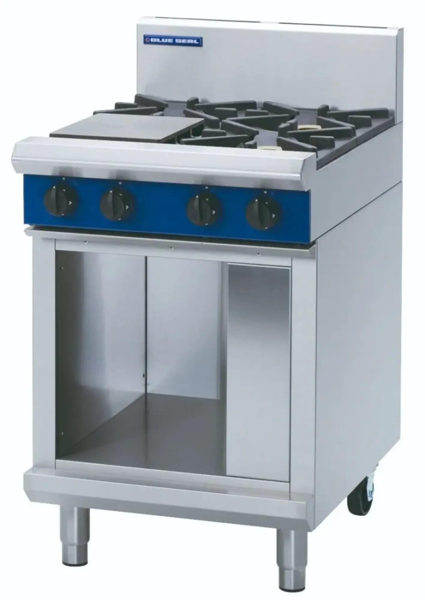 Picture of Blue Seal Evolution Series G514-CB - 600mm Gas Cooktop - Cabinet Base - G514DCBOGRANGE