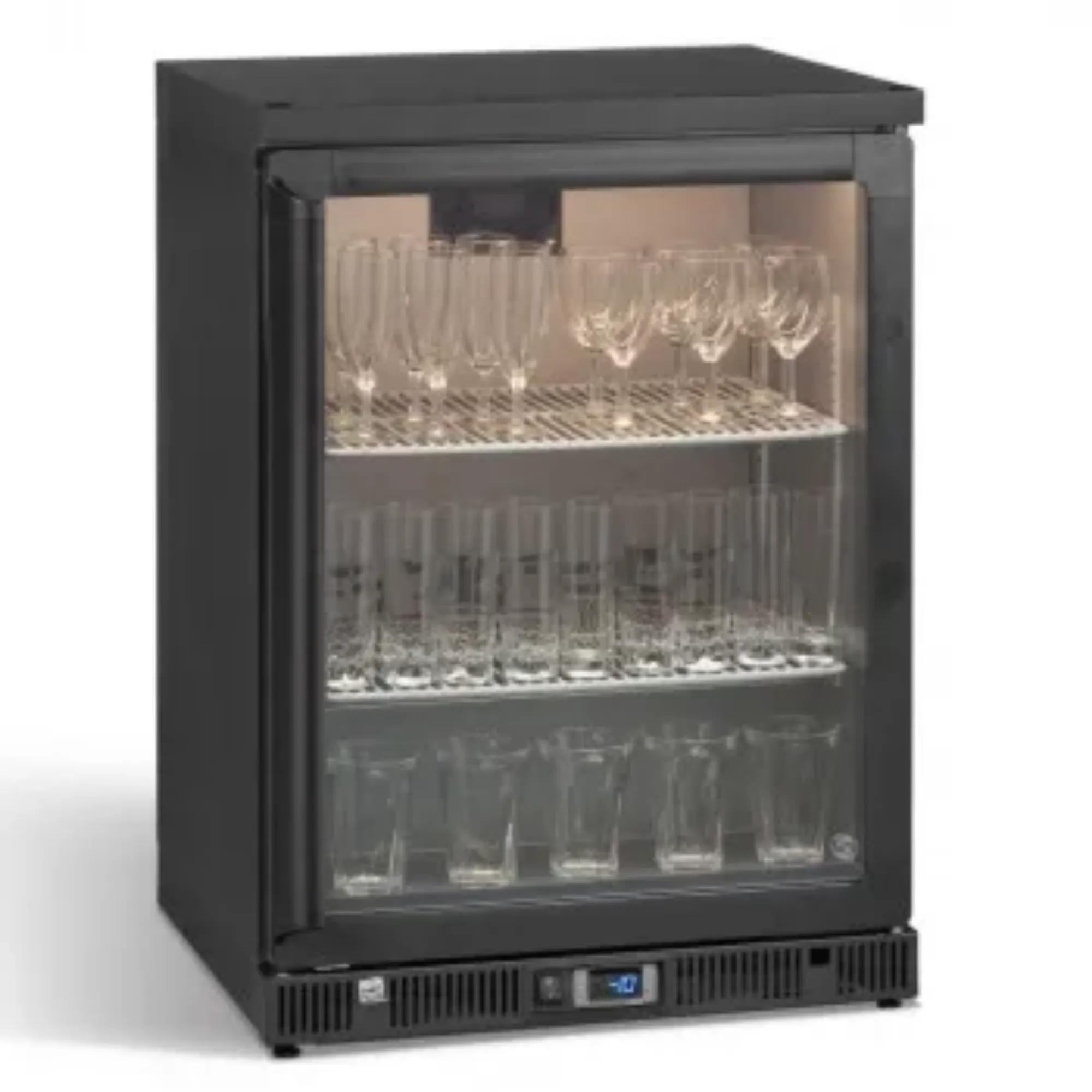 Picture of Gamko GF 100 Series Hand Glass Door Anthracite Bottle Cooler