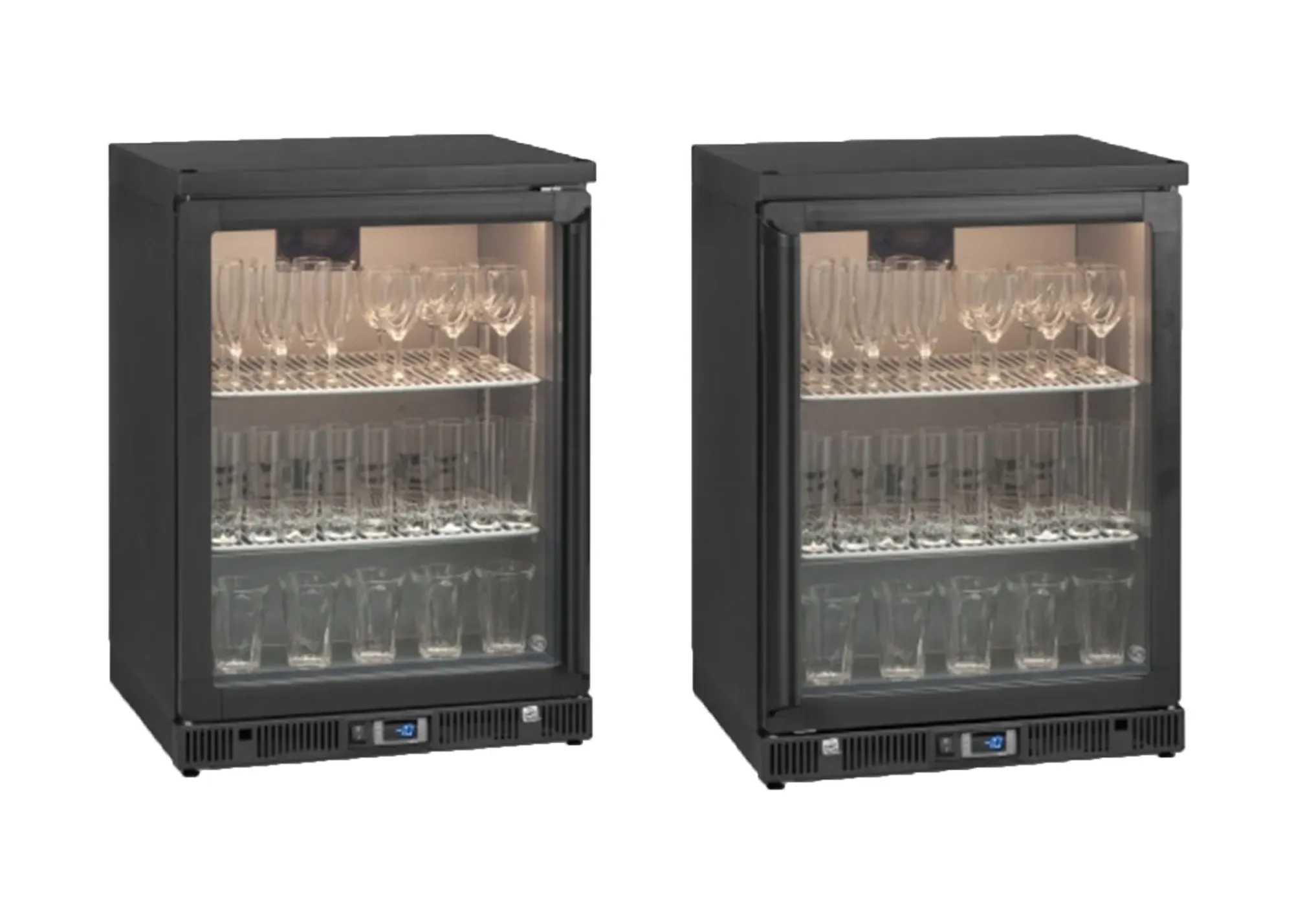 Picture of Gamko GF 100 Series Hand Glass Door Anthracite Bottle Cooler