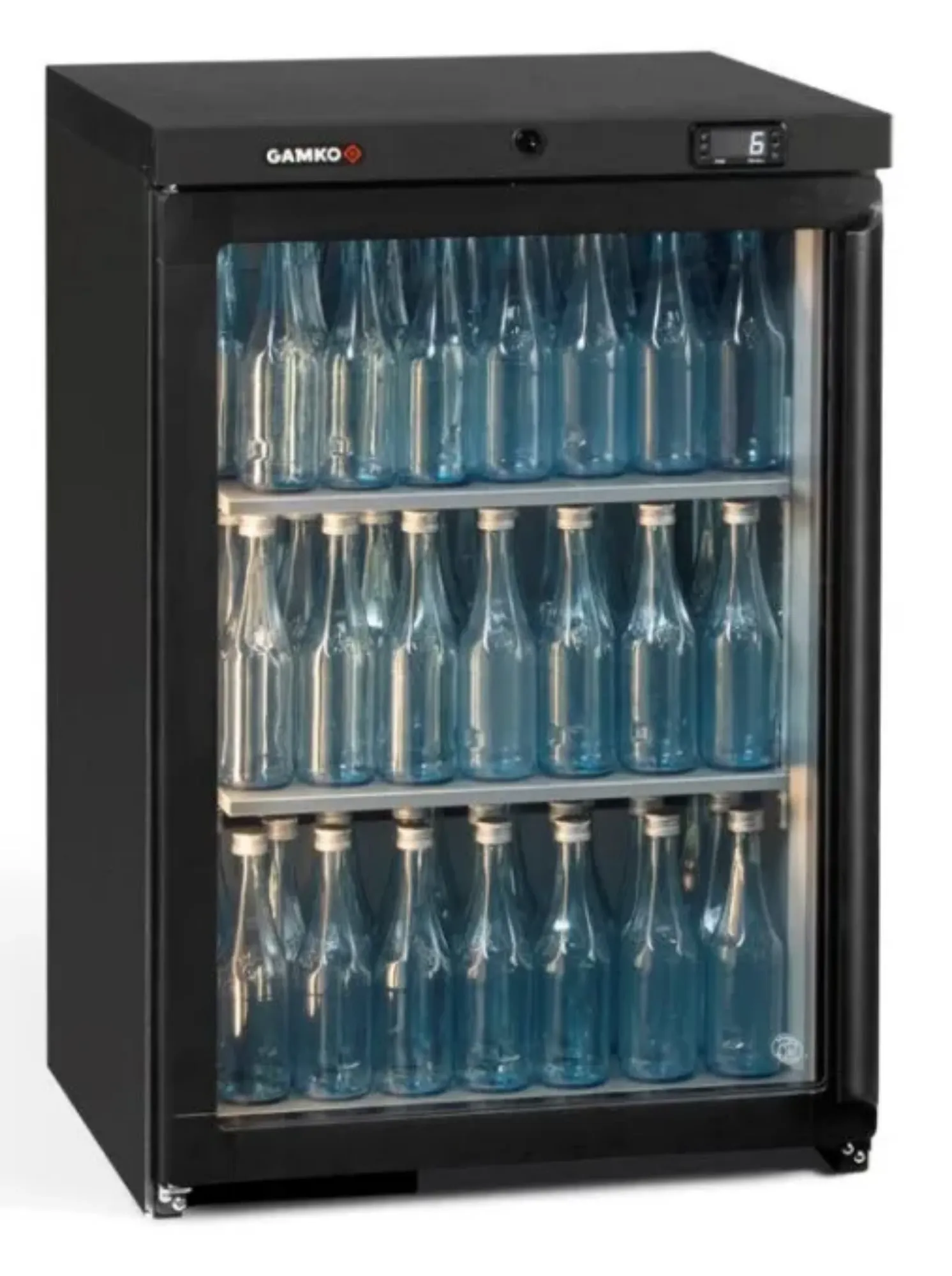 Picture of Gamko Maxiglass MG3 150 Series Hand Hinged Undercounter Glass Door Bottle Cooler
