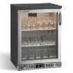 Picture of Gamko GF 100 Series Hand Glass Door Stainless Steel Bottle Cooler - GGF100GCSSROG