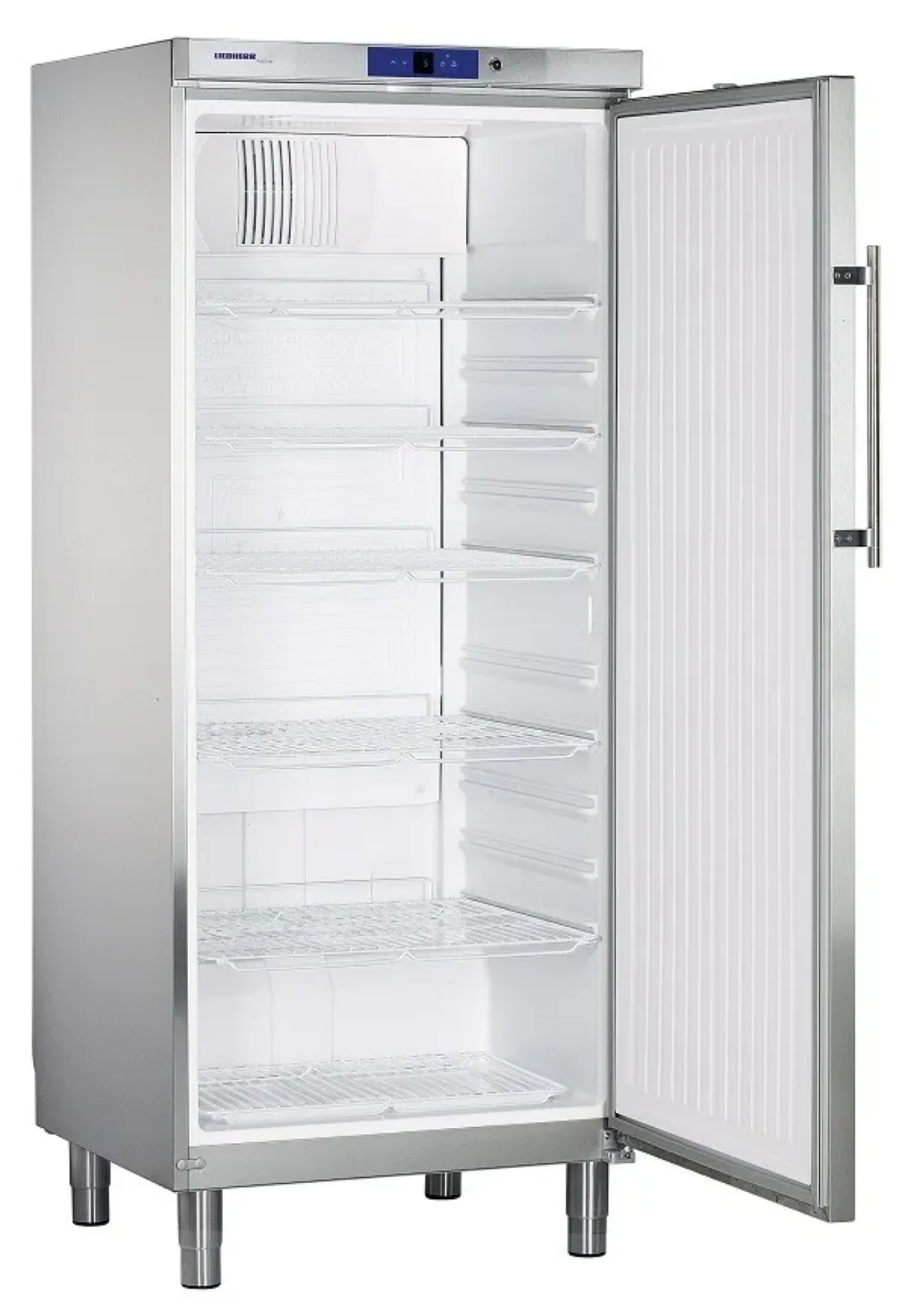 Picture of Liebherr GKv Series Stainless Steel Forced Air Refrigerator GN 21