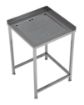 Picture of WORKTABLE CORNER WITH INTEGRATED DRIP-TRAY 650X650