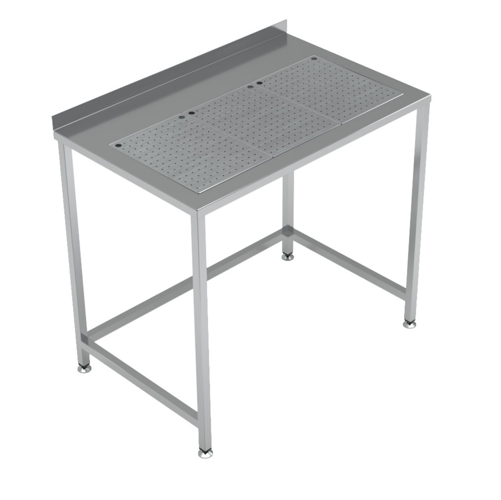 Picture of WORKTABLE WITH INTEGRATED DRIP-TRAY 1000X650 - 7084.0025