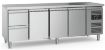 Picture of 700 REFRIGERATED COUNTER 3 DOORS AND 2 DRAWERS  WITH ADJUSTABLE FEET - 7950.5165