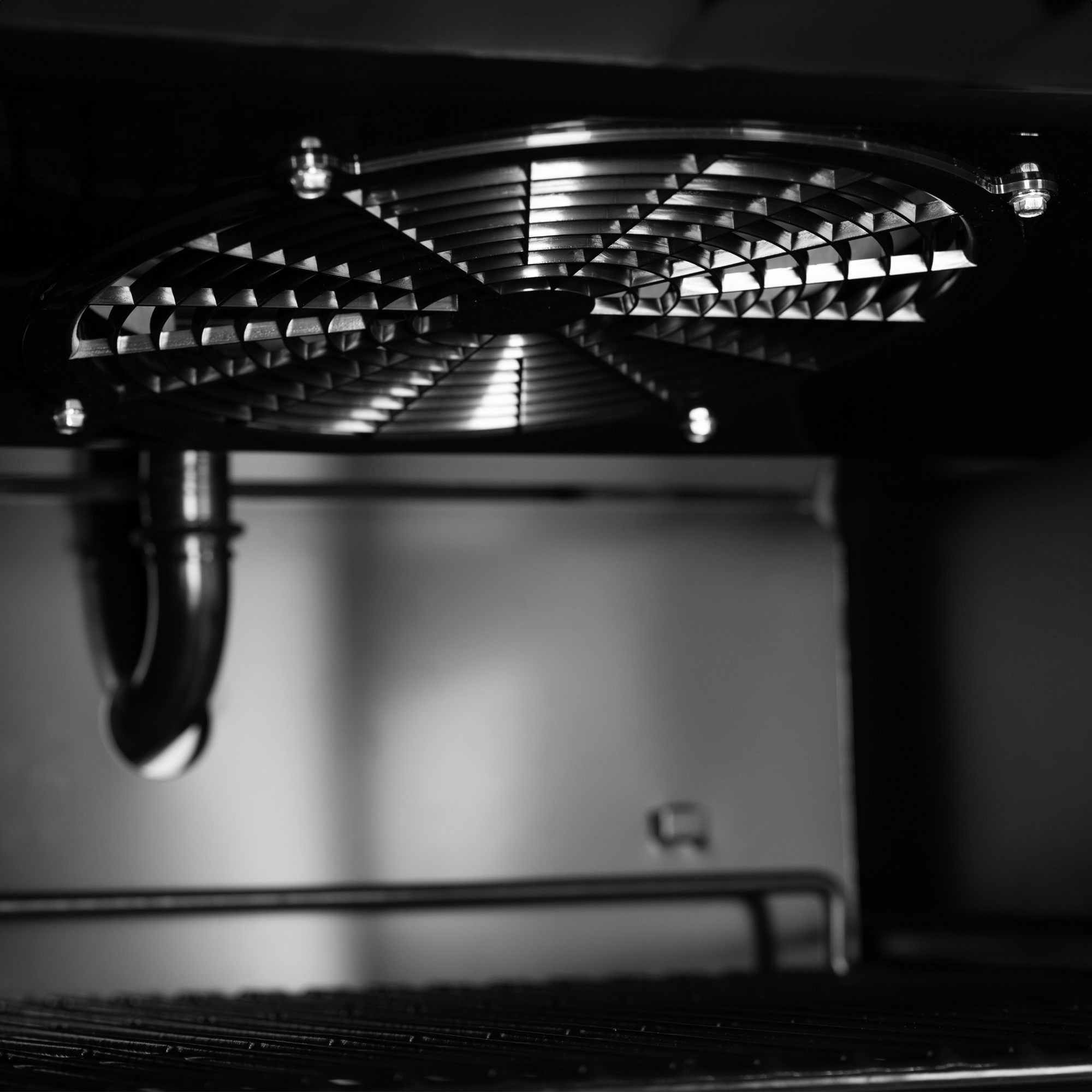 Picture of Tefcold UF400VG BLACK Glass Door Display Freezer