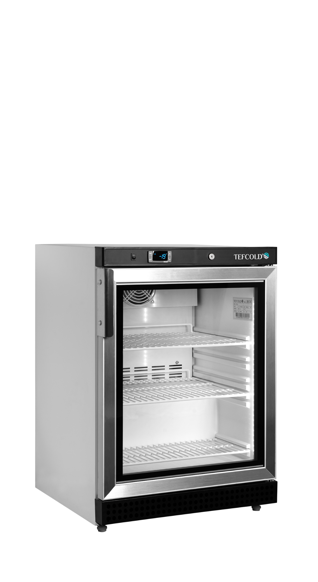 Picture of Tefcold UF200VG Glass Door Display Freezer - UF200VG