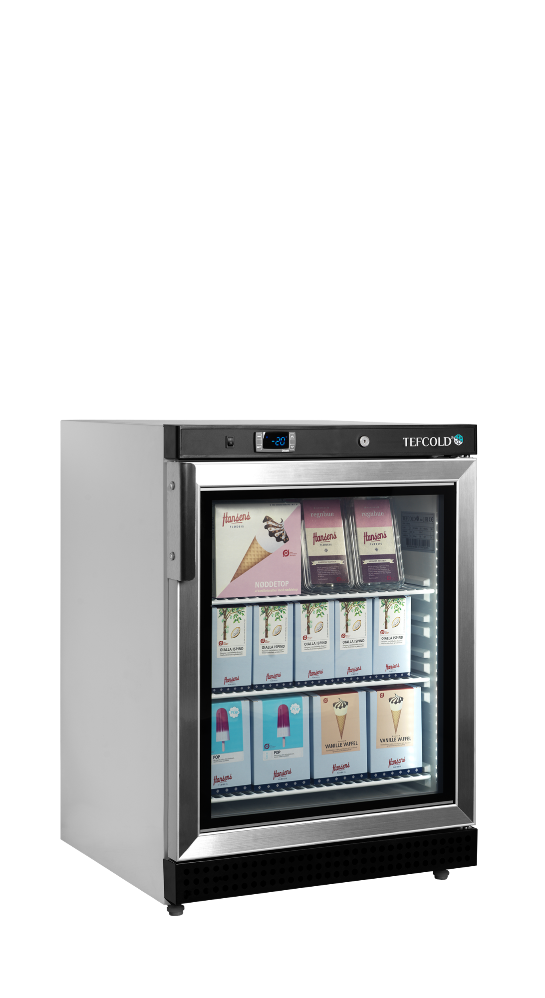 Picture of Tefcold UF200VG Glass Door Display Freezer