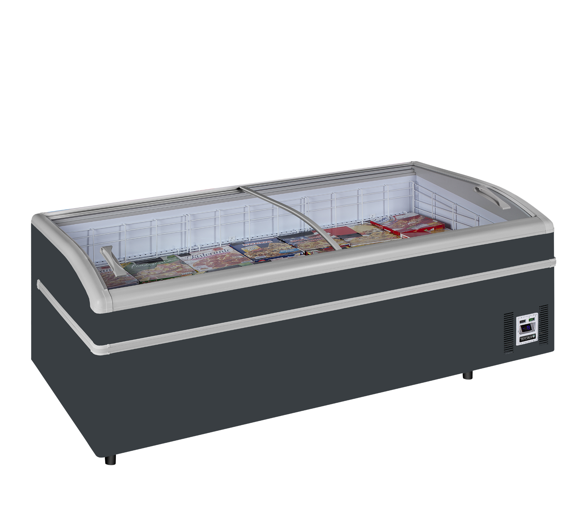 Picture of Arcaboa SUPER 220DE RAL7016 High Vision Supermarket Freezer - SUPER 220DE RAL7016