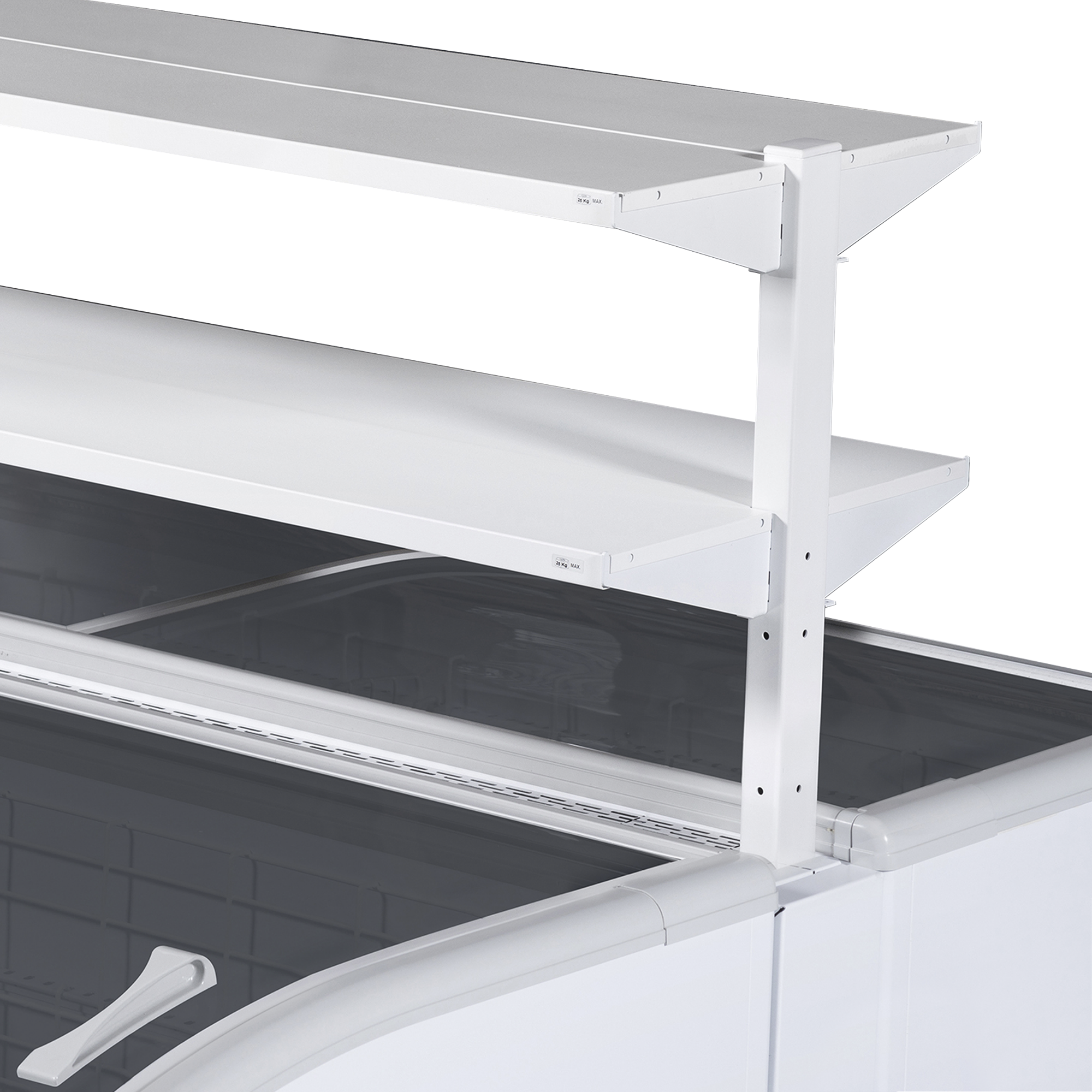 Picture of Arcaboa SUPER 150DE White High Vision Supermarket Freezer