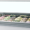 Picture of ISA MILLENNIUM LX12 Ventilated Scoop Ice Cream Display - MILLENNIUM LX12