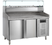 Picture of Tefcold PT1200 + VK38-150 Pizza Table with Topping unit - PT1200 + VK38-150