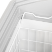 Picture of Tefcold NIC101CP Sliding Curved Glass Lid Chest Freezer - NIC101CP