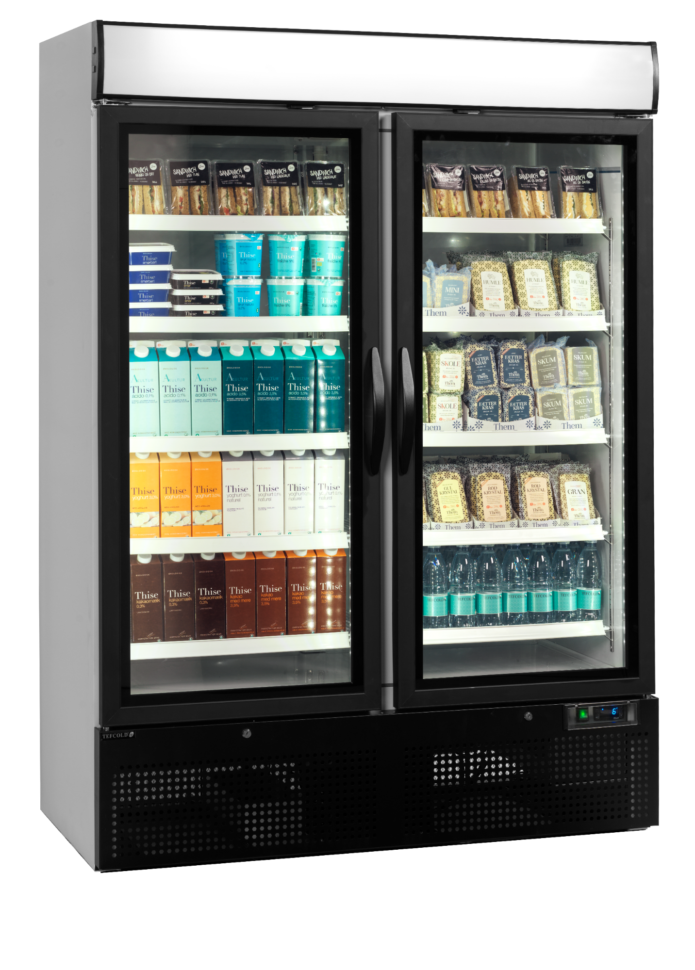 Picture of Tefcold NC5000G Glass Door Merchandiser