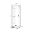 Picture of Tefcold CRNF1230 Freezer Room - CRNF1230