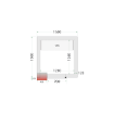 Picture of Tefcold CRNF1515 Freezer Room - CRNF1515