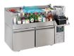 Picture of REFRIGERATED COUNTER 2 DOORS WITH COCKTAIL BAR STATION - 7489.6000