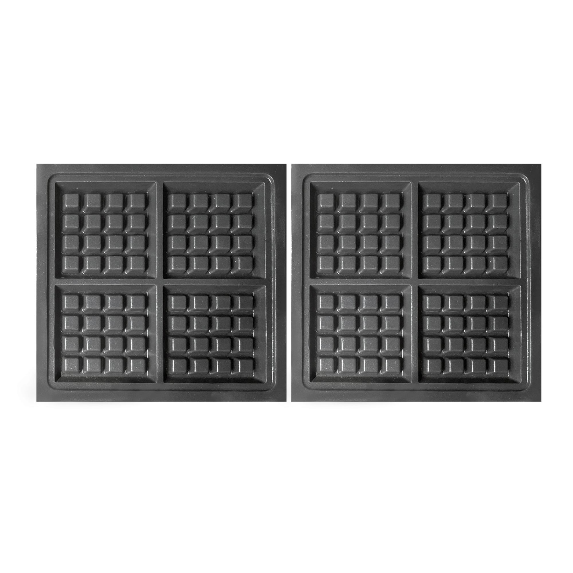 Picture of ROTATING WAFFLE IRON 4PCS BRUSSELS WAFFLE