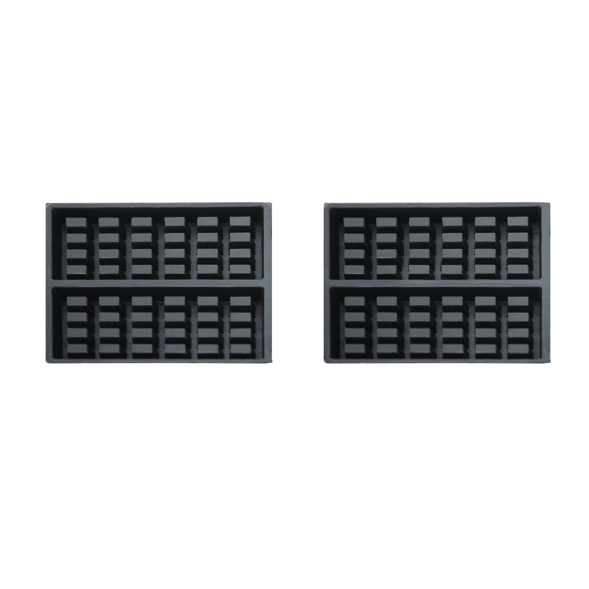 Picture of ROTATING WAFFLE IRON 2PCS BRUSSELS WAFFLE