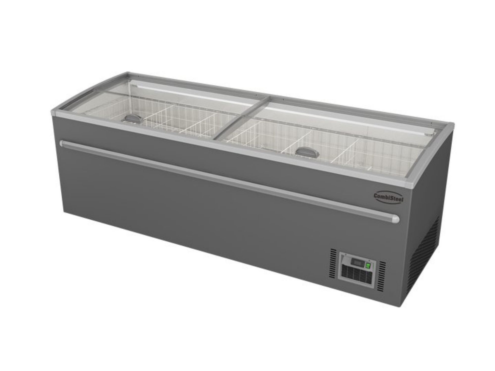 Picture of SUPERMARKET CHEST FREEZER GREY 2500 AUTOMATIC DEFROST *TRANSPORT ON REQUEST* - 7455.2675