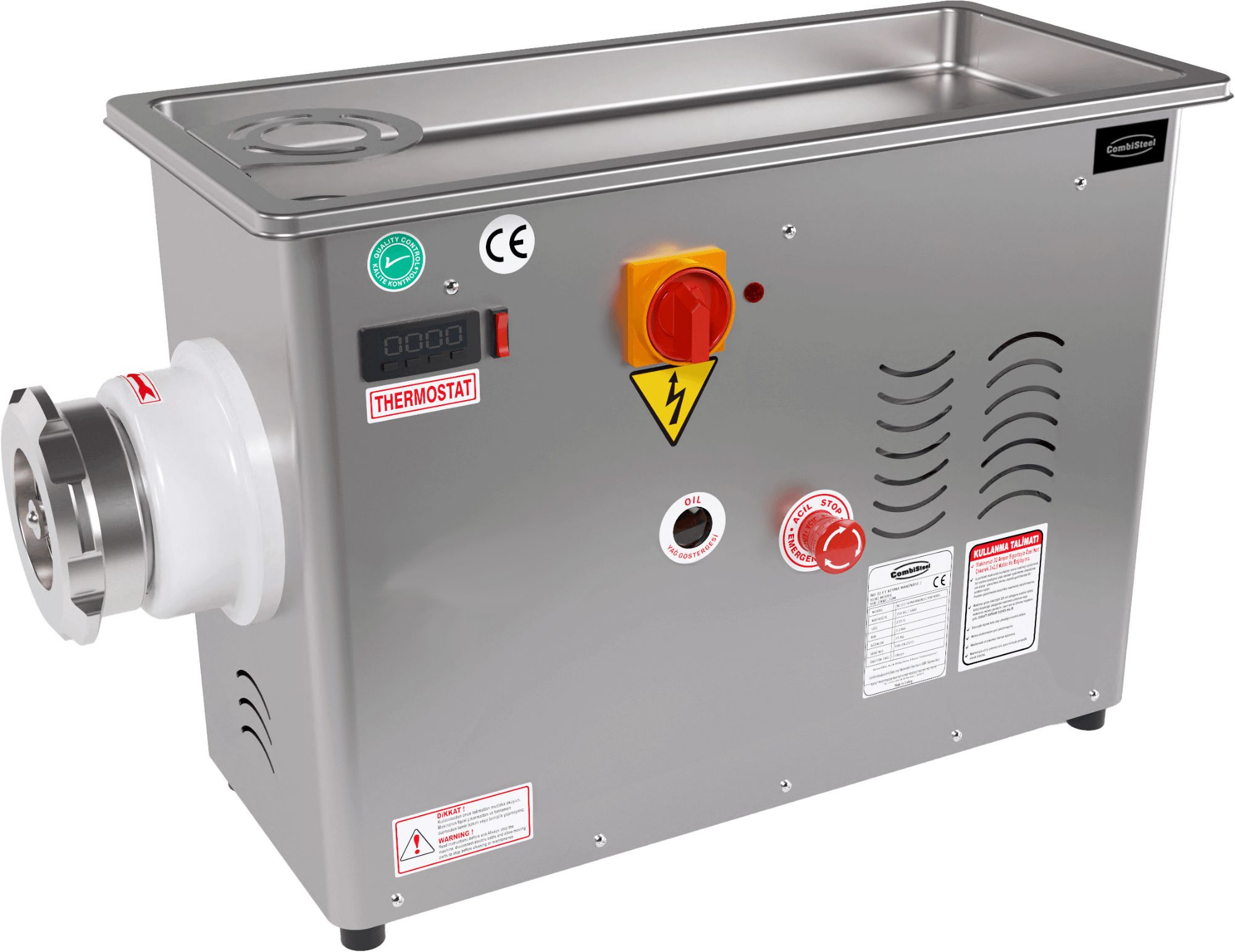 Picture of MEATGRINDER 22 - 450KG/H 400V - WITH FIXED COOLED HEAD - 7073.0075