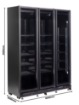 Picture of REFRIGERATOR 3 GLASS DOORS BLACK NAP-1200 HT - WITH DOOR HEATING - 7455.1925