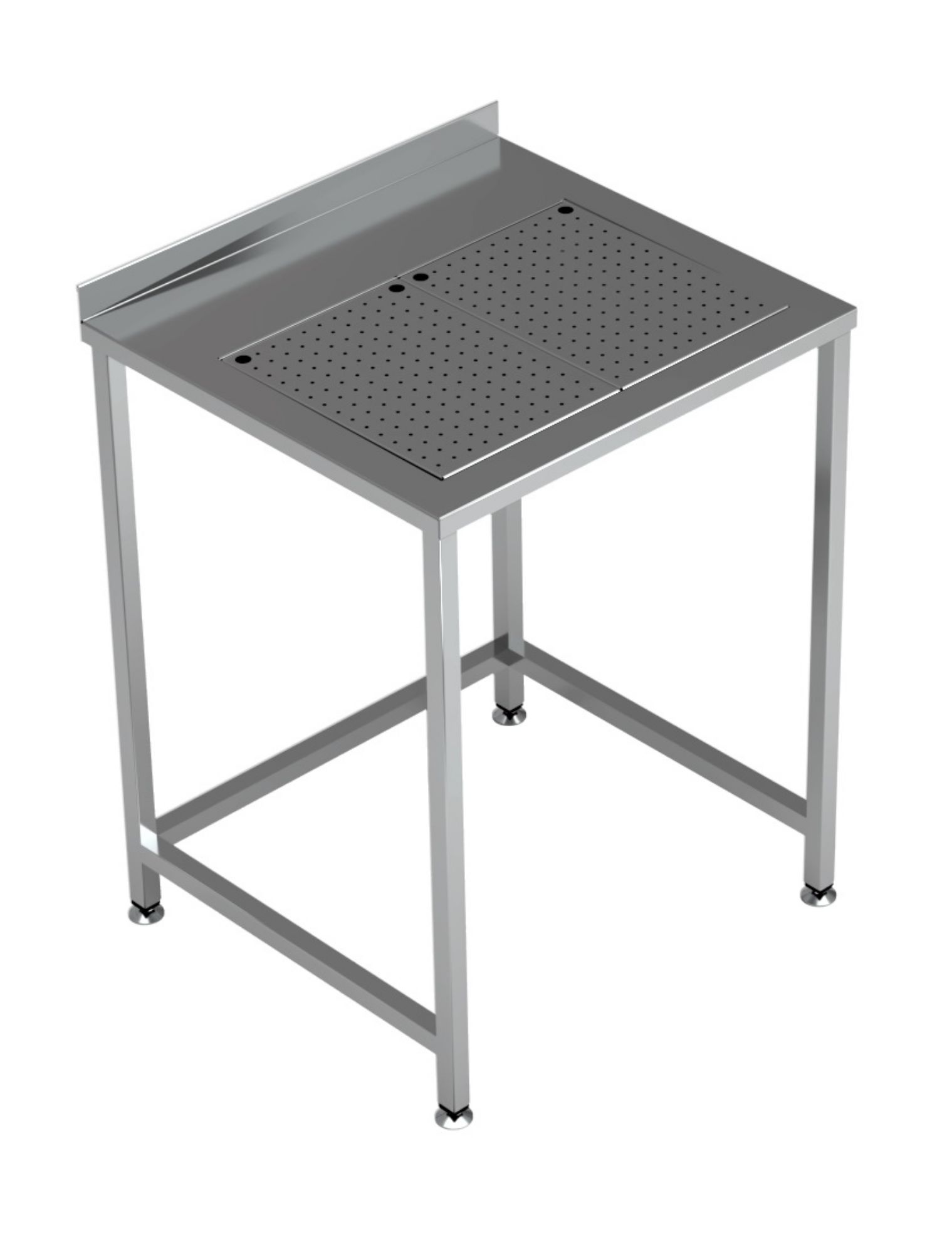 Picture of WORKTABLE WITH INTEGRATED DRIP-TRAY 700X650 - 7084.0020