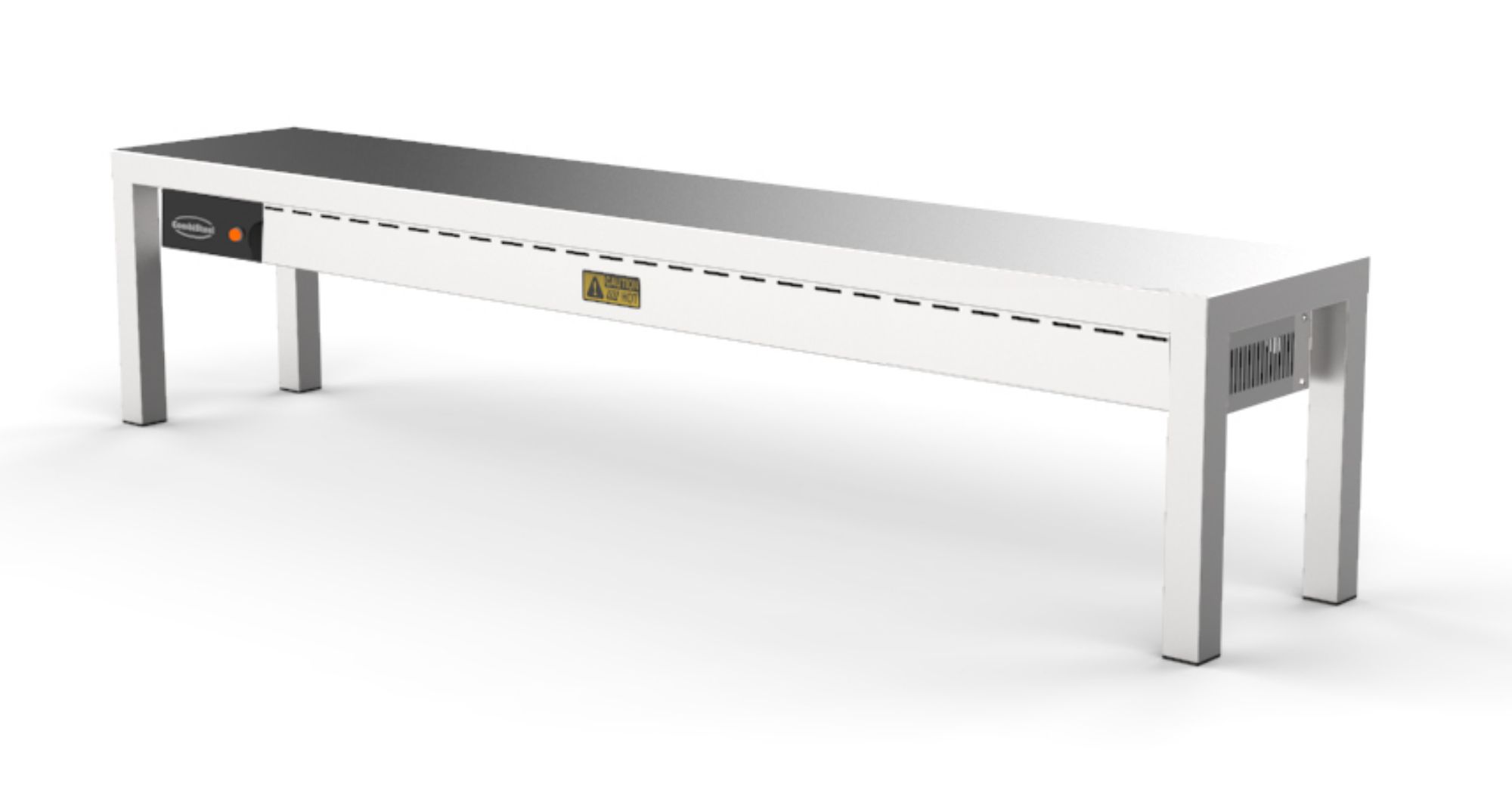 Picture of OVERSHELF CERAMIC HEATED 1 LEVEL 2000  6 HEATERS OF 250W - 7333.0510