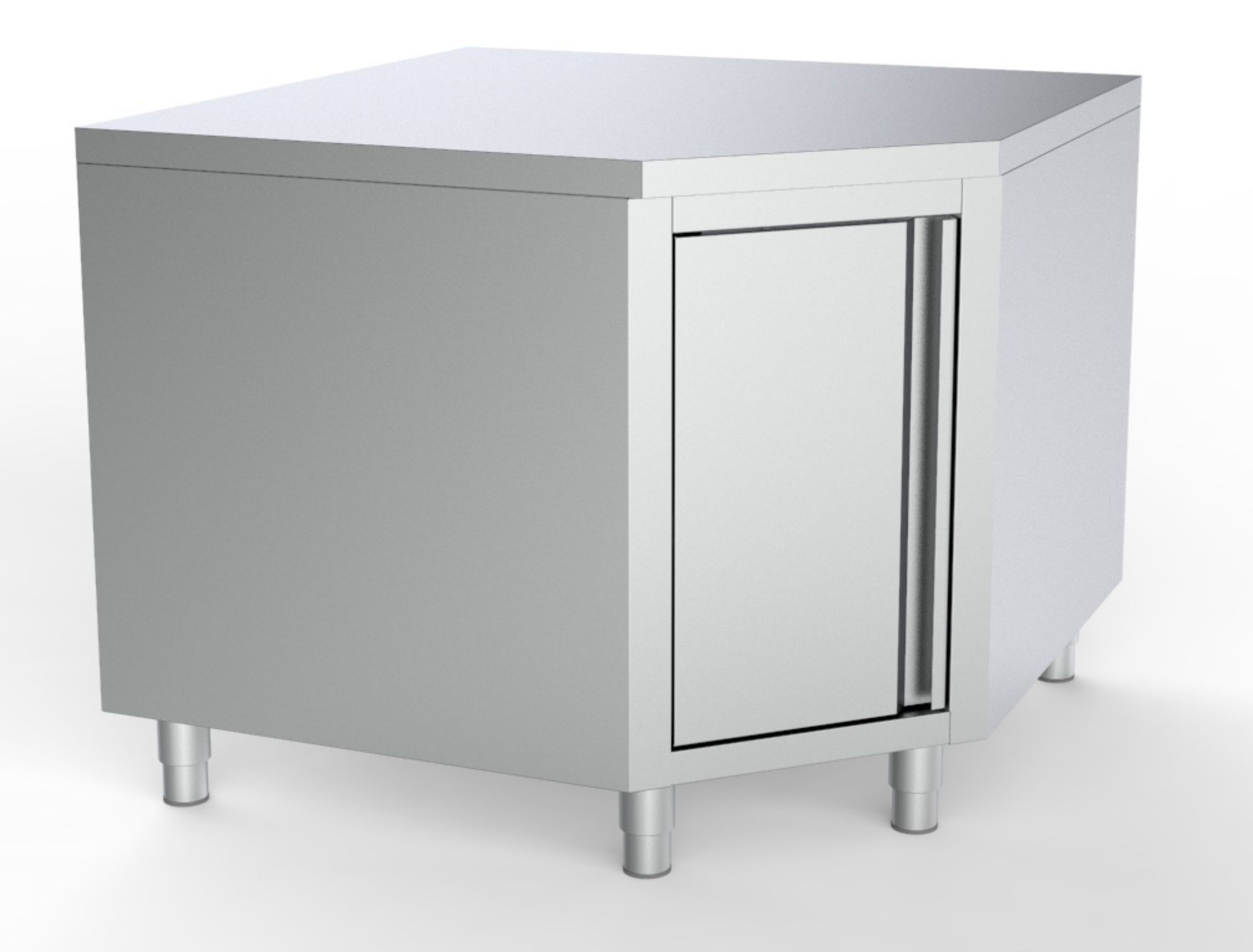 Picture of WORKTABLE CORNER WITH DOOR 1000/1000 FOR 600MM TABLES - 7333.0288