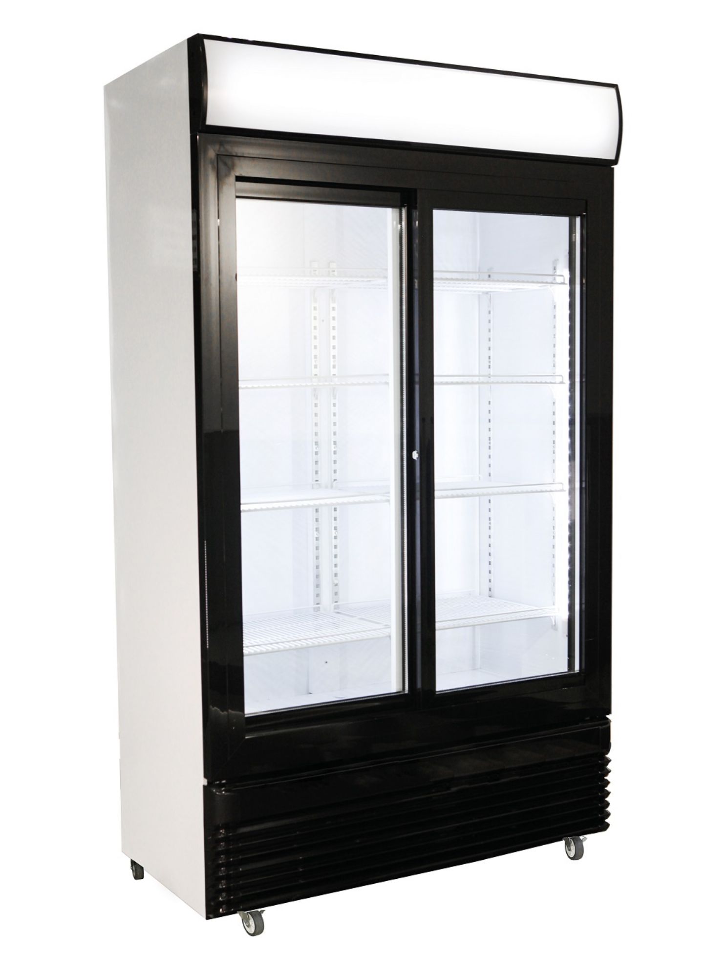 Picture of REFRIGERATOR WITH SLIDING GLASS DOORS BEZ-780 SL - 7455.1396
