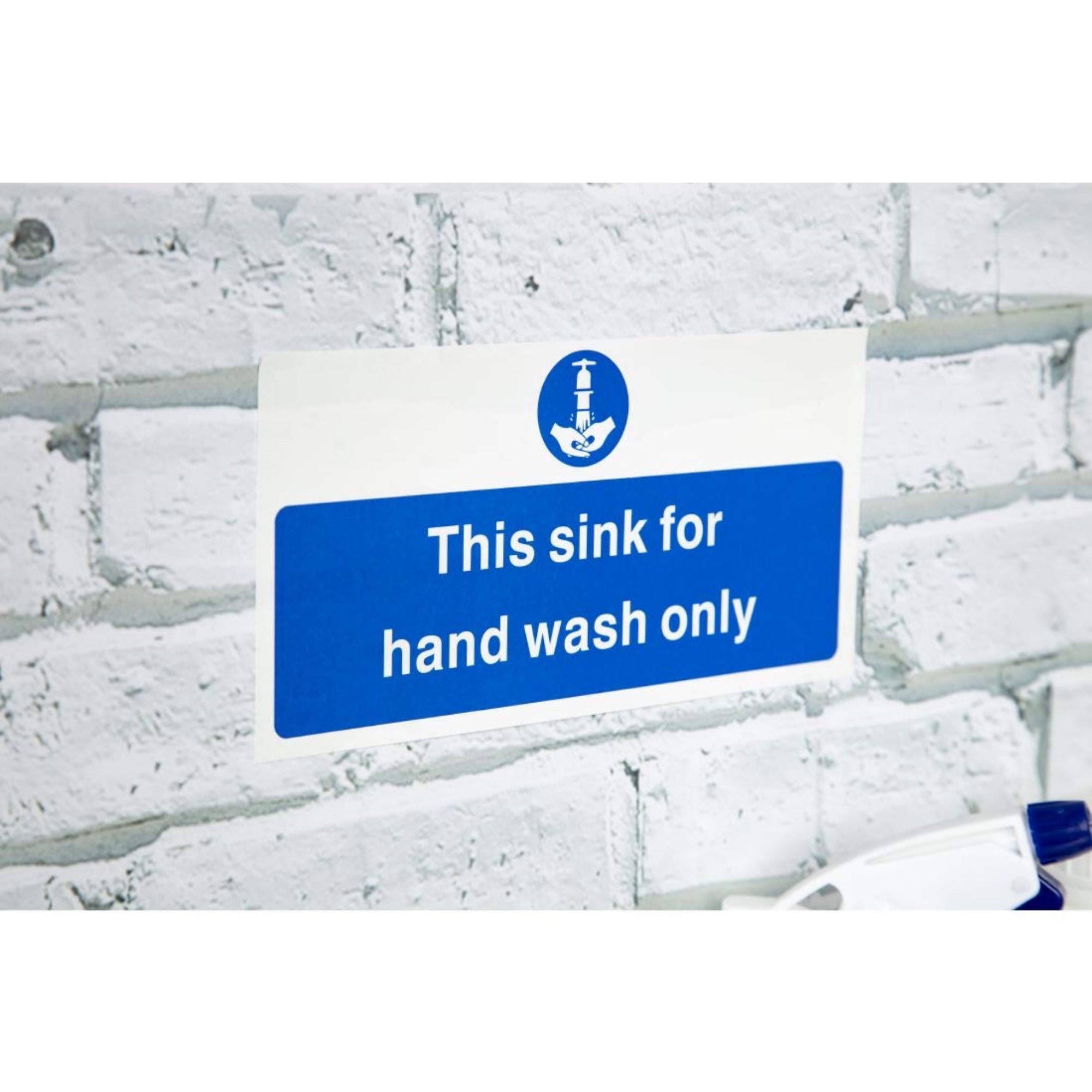 Picture of Vogue Hand Wash Only Sign