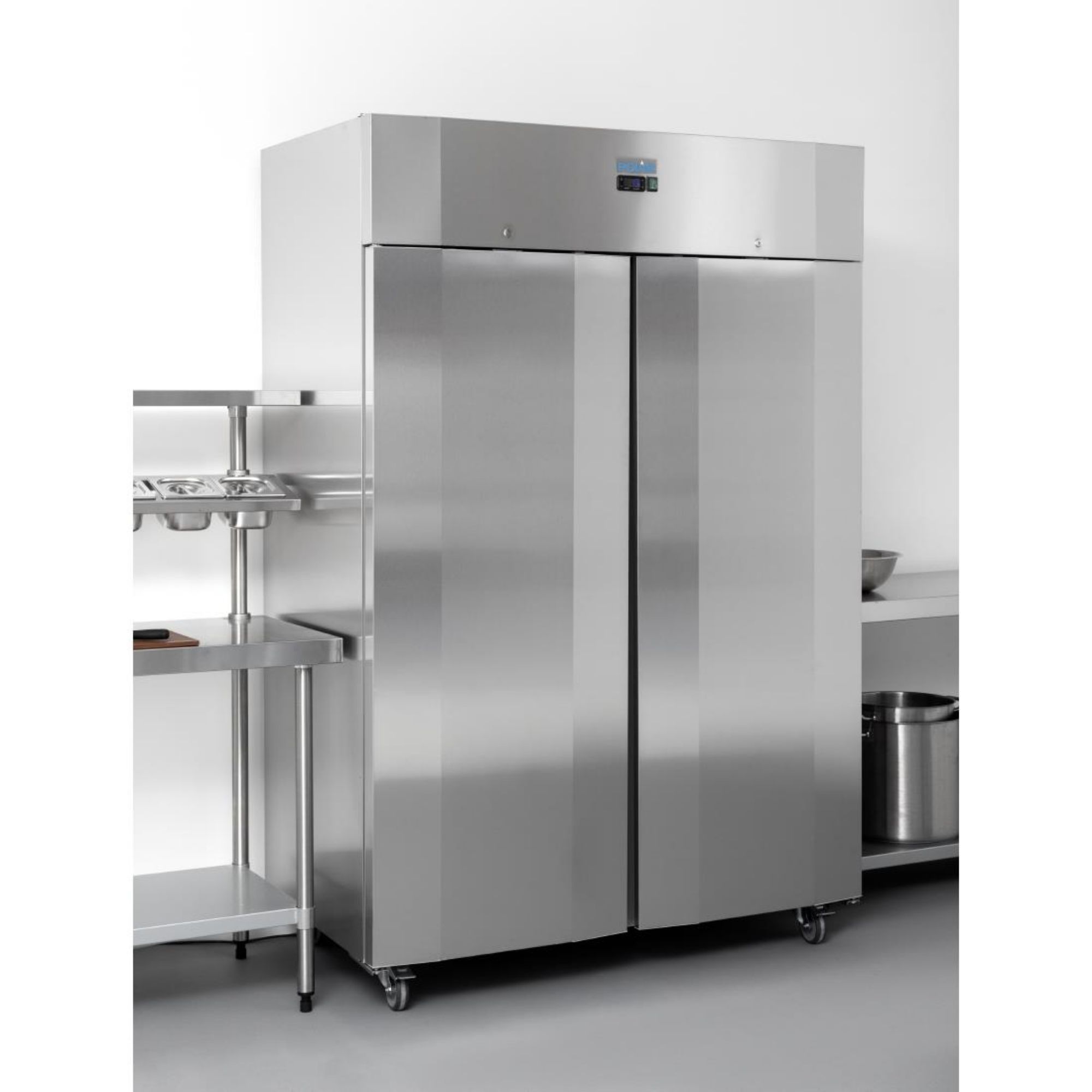Picture of Polar U-Series Energy Efficient Double Door Upright Refrigerator 1400Ltr