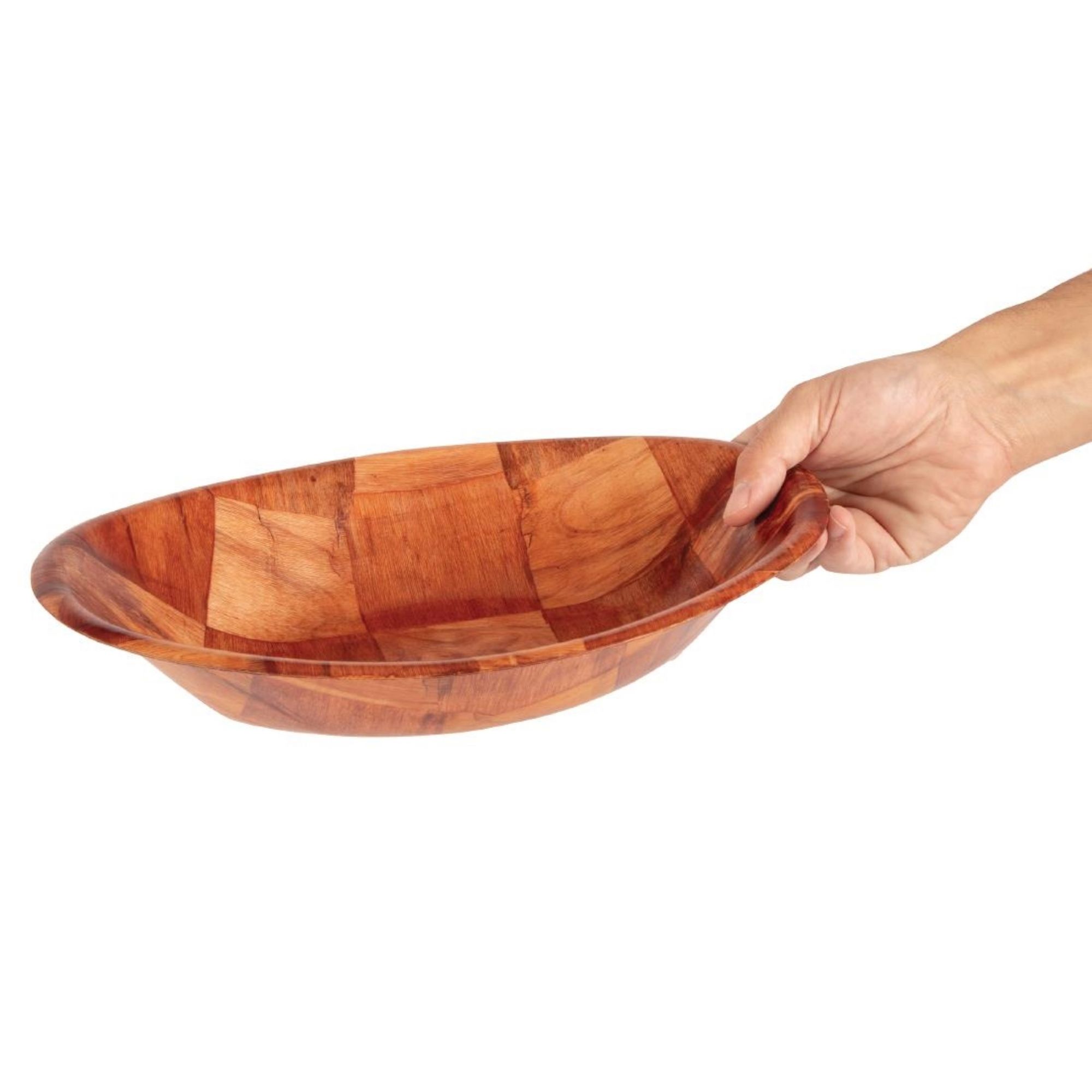 Picture of Olympia Oval Wooden Bowl Small