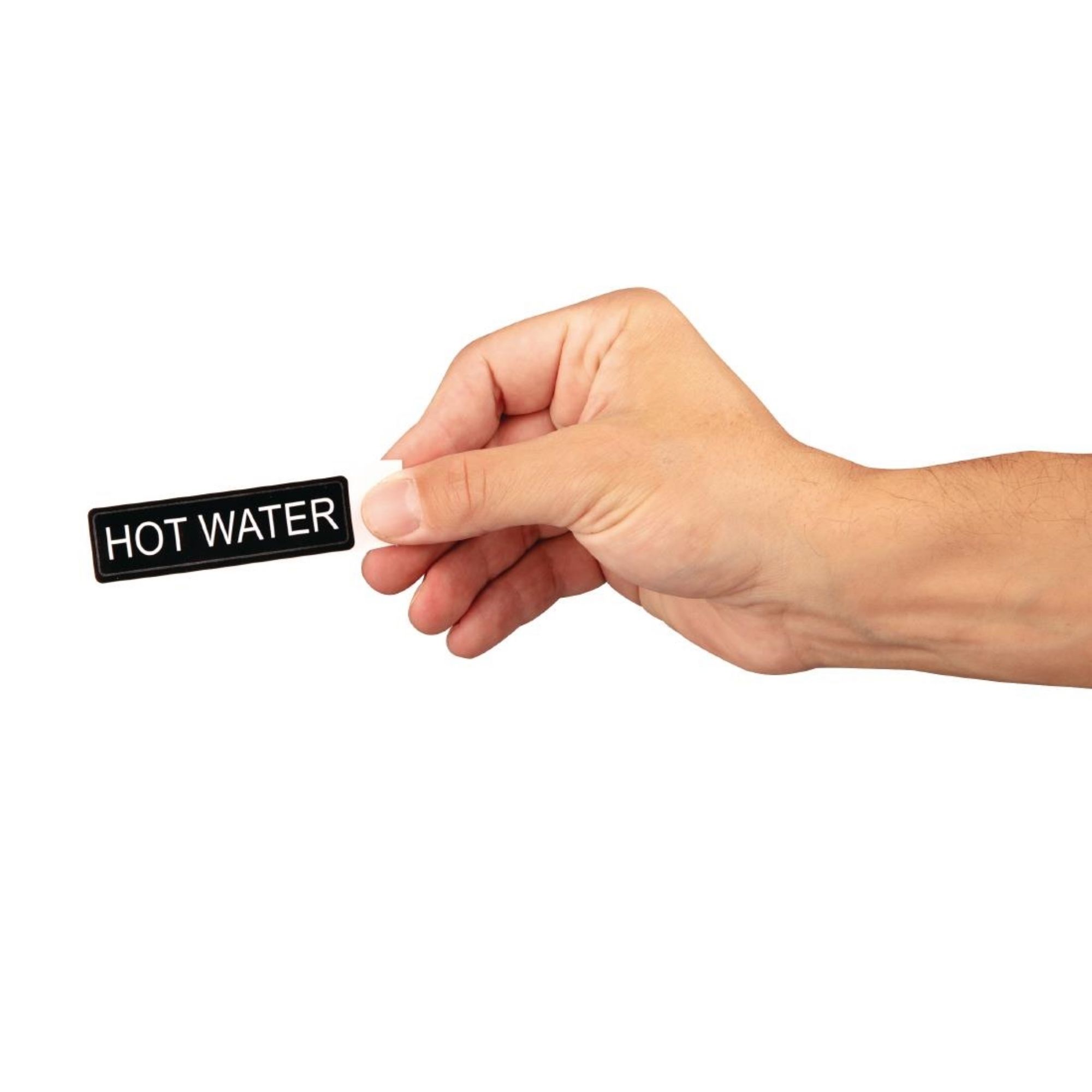 Picture of Olympia Adhesive Airpot Label Hot Water