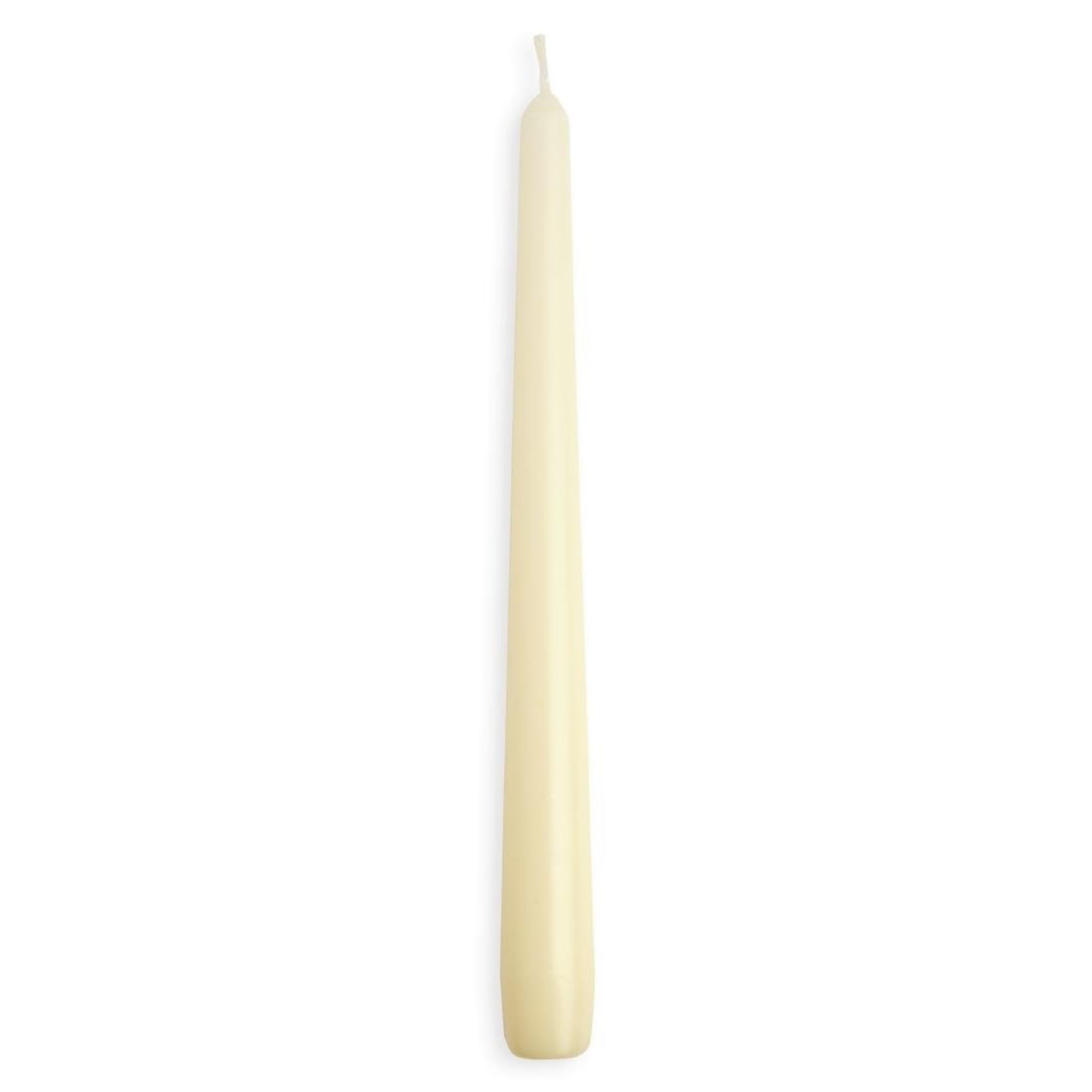 Picture of Tapered Ivory 10inch Candles (Pack of 100)