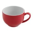 Picture of Olympia Cafe Cappuccino Cup Red - 340ml 11.5fl oz (Box 12) - GK076