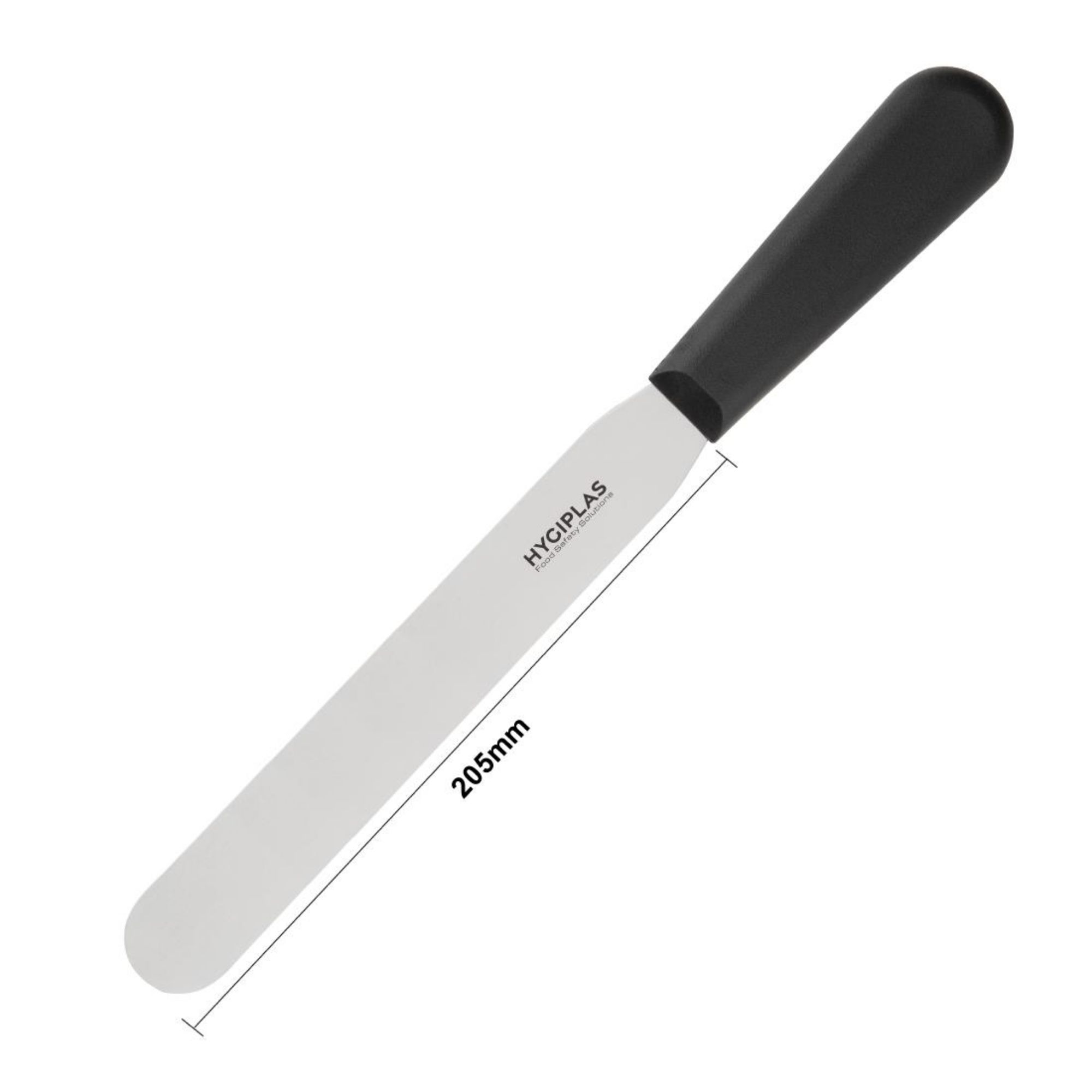 Picture of Hygiplas Straight Blade Palette Knife Black 20.5cm
