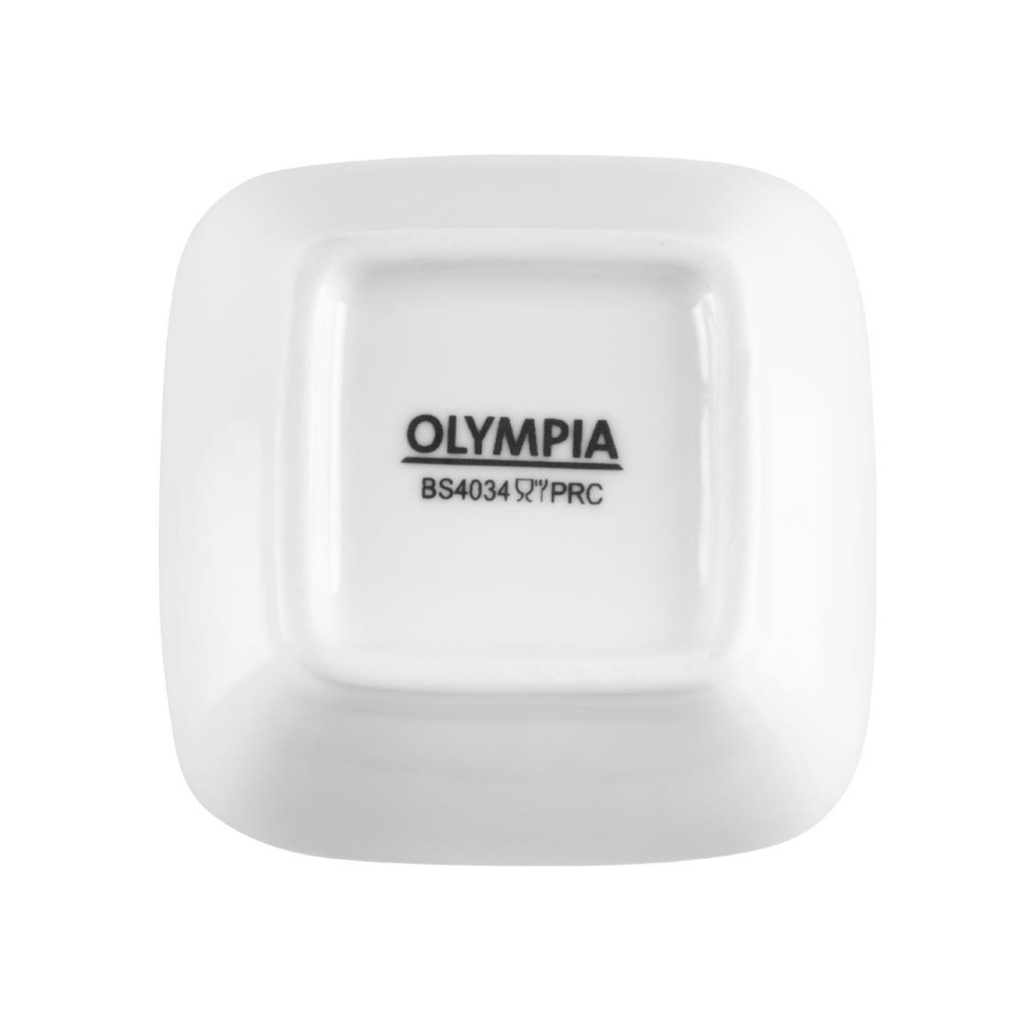 Picture of Olympia Whiteware Miniature Rounded Square Dishes 60mm (Pack of 12)
