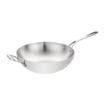 Picture of Vogue Tri Wall Wok Flat Base 35cm - Y261