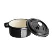 Picture of Vogue Cast Iron Round Mini Pot Black - Y259