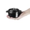 Picture of Vogue Cast Iron Round Mini Pot Black - Y259