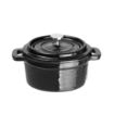 Picture of Vogue Cast Iron Round Mini Pot Black - Y259