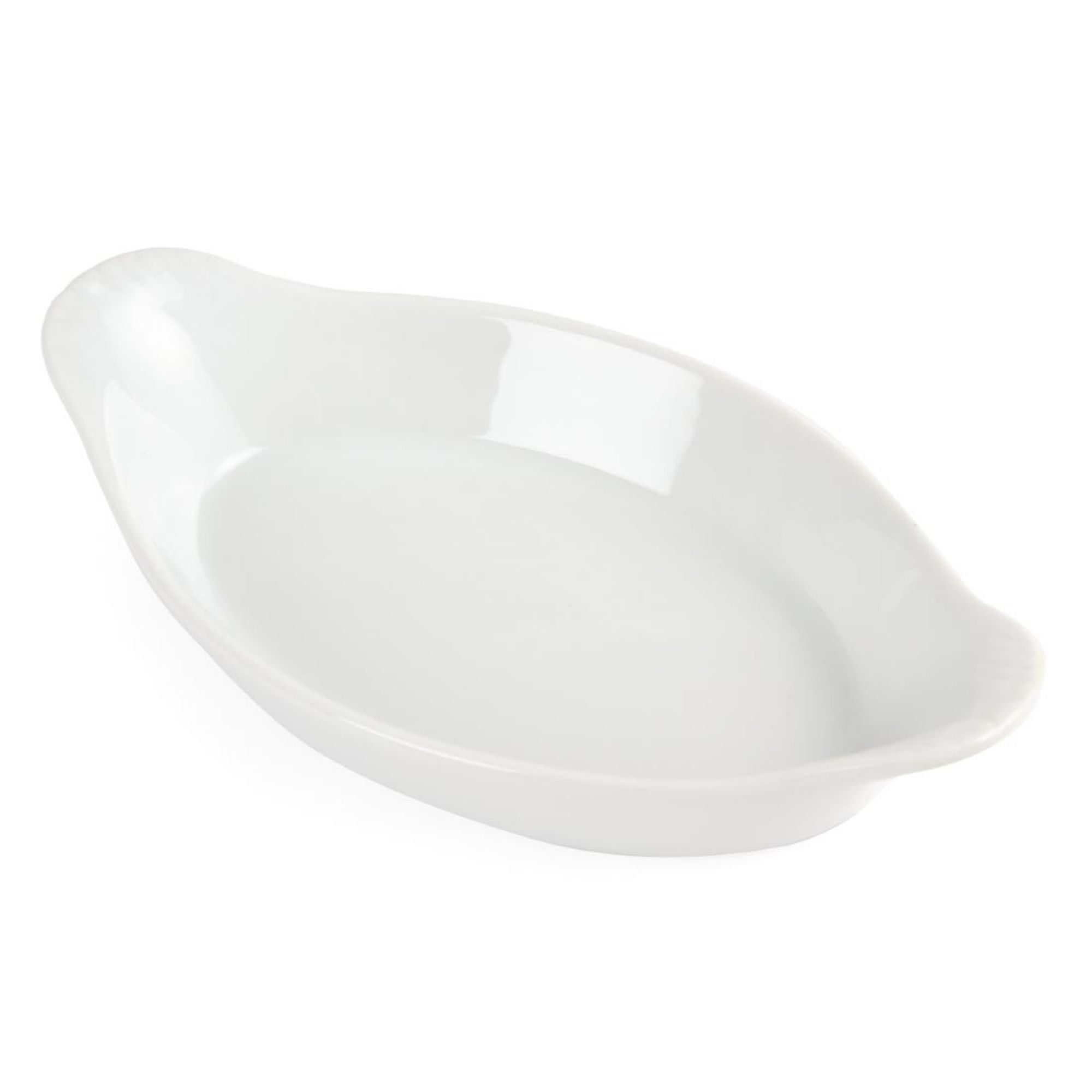 Picture of Olympia Whiteware Oval Eared Dishes 204mm (Pack of 6)
