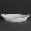 Picture of Olympia Whiteware Oval Eared Dishes 204mm (Pack of 6) - W441