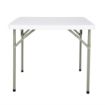 Picture of Bolero HDPE Square Folding Table 3ft White (Single) - Y807
