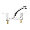 Picture of Vogue Twin Mixer Lever Deck Tap - Y770