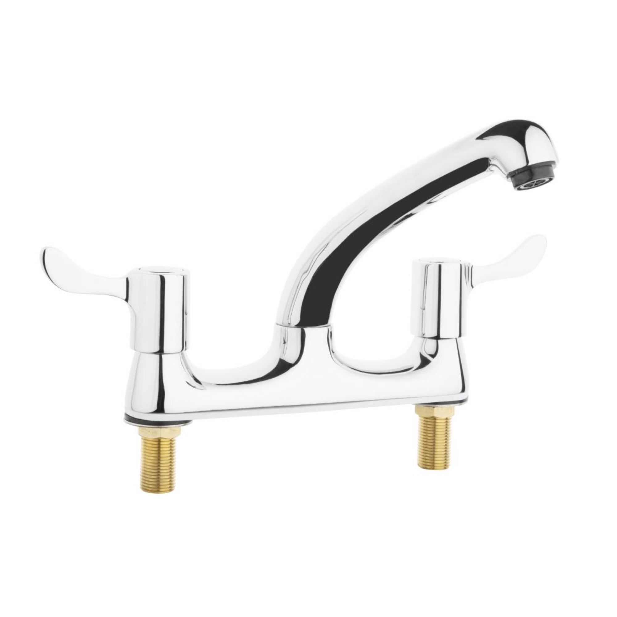 Picture of Vogue Twin Mixer Lever Deck Tap - Y770