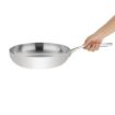 Picture of Vogue Stainless Steel & Aluminium Tri-Wall Frying Pan 28cm - Y321